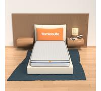 MATERASSO SINGOLO MEMORY FOAM EASY 90X200 H 22 CM + RETE + CUSCINO MEMORY