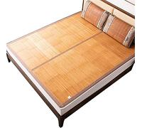 materasso Tappetini estivi Coprimaterasso in bambù Coprimaterasso estivo Tappetino for dormire Pezzo fresco ma non pieghevole Pieghevole su due lati for il dormitorio della scuola domestica)(C,1.8*2M(