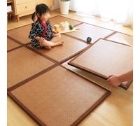 Materasso tatami pieghevole, adatto per camera da letto,Camera degli ospiti o spazio per la meditazione,Materasso tatami tradizionale giapponese,Futon giapponese, adatto per soggiorno, camera da letto