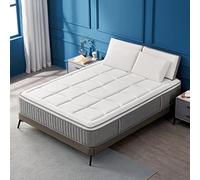 Materasso Twin XL, materasso ibrido in memory foam Cool Gel da 30,5 cm, materasso a molle insacchettate Euro Top in una scatola, supporto dell'equilibrio e isolamento del movimento, materasso medio