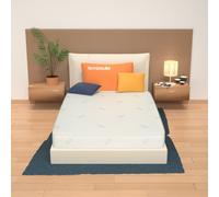 MiaSuite Materasso Una Piazza e mezza 120x200, Alto 16 cm - Rivestimento Silver, Waterfoam | Levante H16 - LevanteH16_120x200x16