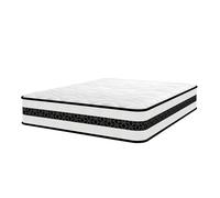 Materasso viscoelastico Bio Memory 140 x 190 cm | Spessore 26 cm | Certificazione Oeko-Tex | Rigidità media, ignifugo, ipoallergenico, traspirante. Nucleo a molla insaccato,7 Zone Supporto lombare