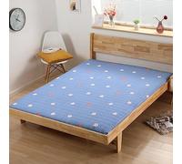 Materasso, voluminoso, materasso, futon, materasso, per tutte le stagioni, migliora il comfort del sonno (colore 4, 120 x 200 cm)