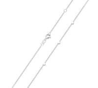 MATERIA by Matthias Wagner Collana da donna a forma di cuore, in argento 925, in argento o oro, 42-45 cm, 45, Argento sterling