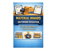 Material Inward Outward Register - Track Receipts, Issues & Stock Balance