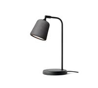 Material Lampada da Tavolo Grigio Scuro Cemento