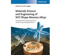 Material Science and Engineering of Niti Shape Memory Alloys: Fundamentals, Microstructure, Processing and Applications