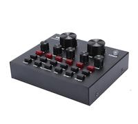 Materiale ABS Leggero e di Piccole Dimensioni Musica Elettronica Incorporata, Scheda Multifunzione, Scheda Dal Vivo, Ricarica USB per Trasmissione in Diretta del Telefono