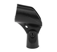 Materiale ABS, Morsetto per Microfono Ad Angolo Regolabile, Presa Stabile, Sicuro, per Utilizzo Versatile, Adatto per Diametro Microfono da 25-30 Mm, con Staffa per Montaggio d'urto