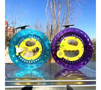 Materiale ABS per la puleggia in cristallo per aquiloni, offre un controllo della linea fluido e una migliore esperienza di volo per gli appassionati di aquiloni (22 cm blu)