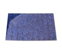 Materiale Battipenna per Chitarra Acustica Fai da Blu | Foglio Autoadesivo 29cm, Tre Strati in Acrilico e Pvc, Film Protettivo, Taglio Semplice