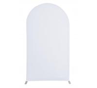 Materiale COPERTURA BIANCO PER ARCO DI PALLONCINO Supporto in Metallo FOTO 2,2 x 1,2