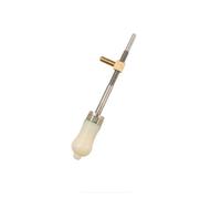 Materiale corno Arco rana Puntale Vite Bottone 4/4 3/4 Fiddle Bow Rana Bottoni Arco violino Parte da liutaio(Color:1PC White OX Horn)