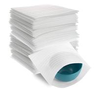 Materiale da Imballaggio in Schiuma, 50 Scatole per Traslochi in Pluriball, Pellicole in Gommapiuma, Materiale da Imballaggio, per Imballaggio, Stoccaggio e Spedizione di Oggetti Fragili, 300x300x1 mm