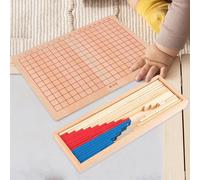 Materiale dei giocattoli matematici logici Montessori per la coordinazione