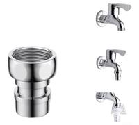 Materiale dell'acciaio inossidabile del connettore del rubinetto della lavatrice con il filo DN15 e la dimensione a 4 pollici per misura standard (B)