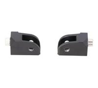 Materiale di montaggio per pedane regolabili ION Sw-Motech Nero. Triumph Tiger 800/ 900/ 1200, Scram 1200.