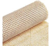 Materiale di tessitura di canna in rattan naturale per la riparazione di sedie Vienna rotoli di paglia per la sostituzione dello schienale del bastone, ideale per progetti di sedie da bistrot e Thonet