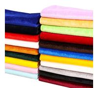 Materiale Elastico in Velluto al Metro Morbido D'arredamento in Tessuto Velluto Artigianale Materiale Fodere per Decorazioni Festive Abiti da Cucire Tende Tappezzeria 100x160cm(Color:Dark green 1)