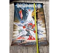 Materiale espositivo LEGO Bionicle per negozi al dettaglio, poster,...