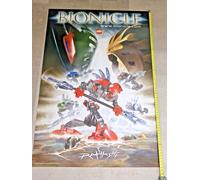 Materiale espositivo LEGO Bionicle per negozi al dettaglio, poster,...