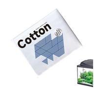 Materiale filtrante per acquario - Foglio morbido per pulizia, superficie facile da lavare, forte supporto per il flusso d'acqua, design a lungo termine | Cuscinetti filtranti riutilizzabili per la ma