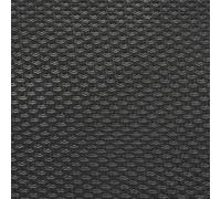 Materiale griglia per altoparlanti per installazione fai da te su armadi personalizzati pannelli frontali e custodie per sistemi audio (nero)