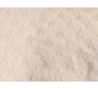 Materiale In Pile Sintetico Di Lusso STELLE ECRU