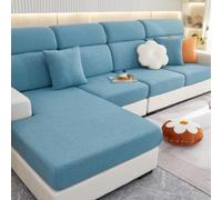 Materiale in poliestere, elasticità in tutte le direzioni, 3 colori, lavabile, traspirante, resistente, per tutte le stagioni, interno, il coprisedile aderente non si muove o scivola, copridivano 65 x