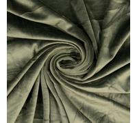 Materiale In Velluto Fleece Squishy Color Oliva