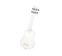 Materiale PC Trasparente Per Ukulele Acuto In Un Unico Pezzo Da 21 Pollici Leggero E Portatile Ukulele