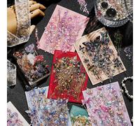 Materiale Per Craft Decorazione Farfalla 3D Laser Adesivi Scrapbooking Fai Da Te