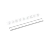 MATERIALE PER ETICHETTATURA HAGER UZ005 - Dimensioni 21.5 cm x 2.2 cm, Certificazione RoHS, Set 12 pezzi