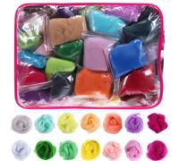 Materiale Per Lavoretti Forniture Infeltrimento Ad Ago Kit Da Principianti