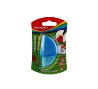 Materiale scolastico - Affilacoltura arancione - Temperamatite con serbatoio e gomma - Design compatto e comoda impugnatura - Forniture per ufficio e cancelleria - Keyroad