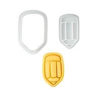 Materiale scolastico per l ' apprendimento Forma per tagliare i biscotti Set stampi per biscotti per ritorno a scuola per biscotti e dessert fatti in casa Ritorno taglio Timbri facili da