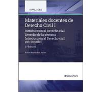Materiales docentes de Derecho Civil I: #¡REF!