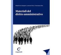 Materiali del diritto amministrativo - 2022 - Giappichelli