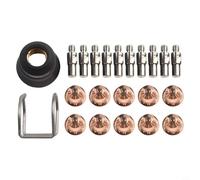 Materiali di consumo di ricambio per torcia al plasma Trafimet S45 PD116-8 PR110, include elettrodo ugello e unità guida a molla