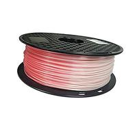 Materiali di consumo per stampa 3D, Filamento for stampante 3D 1,75 mm PLA che cambia colore 1 kg multicolore(Red to White)