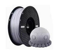 Materiali di consumo per stampa 3D, Filamento for stampante 3D PLA che cambia colore 1,75 mm +/-0,03 mm bobina da 1 kg multicolore FDM(Grey to white)
