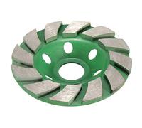 Materiali di consumo per stampa 3D, Mola a tazza diamantata da 4 pollici e 100 mm verde for cemento, granito, pietra, ceramica