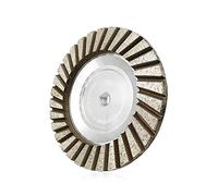 Materiali di consumo per stampa 3D, Mola a tazza diamantata in alluminio 125 mm filettatura M14 grana 30/50/100 3 pezzi(1Pc M14 Grit 50)