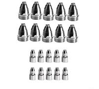 Materiali di consumo per taglierina al plasma per torcia 60A 80A 100A, kit elettrodo e ugello compatibili con macchina da taglio al plasma CNC CUT-70 CUT-80 CUT-100 Cut (1,5 mm)