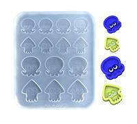 Materiali di riempimento Stampo in resina Silicone Hollow Shaker Riempitivi Stampo per la creazione di gioielli Stampo per colata epossidica Artigianale Resina Filler Animali Oceano Mus