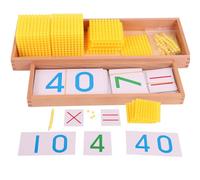 Materiali Montessori, Perline d'oro Montessori, Il Sistema Decimale e Il Gioco Bancario