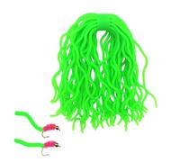 Materiali per Fly Tying Vermiformi Silicone Elastico Colorato Realistico