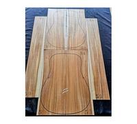 Materiali per la fabbricazione di chitarre fai da 41 5A Grade Acacia Wood Full Single Guitar Back Side Panel Veneer Accessori(59)