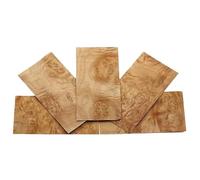 Materiali per la fabbricazione di chitarre fai da Paletta Per Chitarra In Legno Zebrano Impiallacciatura In Legno Massello Materiale Fatto A Mano Accessori Per Chitarra(14)