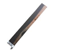 Materiali per la fabbricazione di chitarre fai da Tastiera In Ebano Con Motivo A Strisce Africane Per Chitarra Elettrica Classica Acustica Ukulele Tastiera Fai Da Te(582)